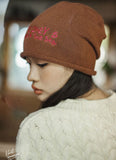 Retro Tea Brown Knit Beanie