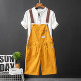 Unisex Look Lovers Overalls Matching Couple Clothes Shorts