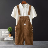 Unisex Look Lovers Overalls Matching Couple Clothes Shorts