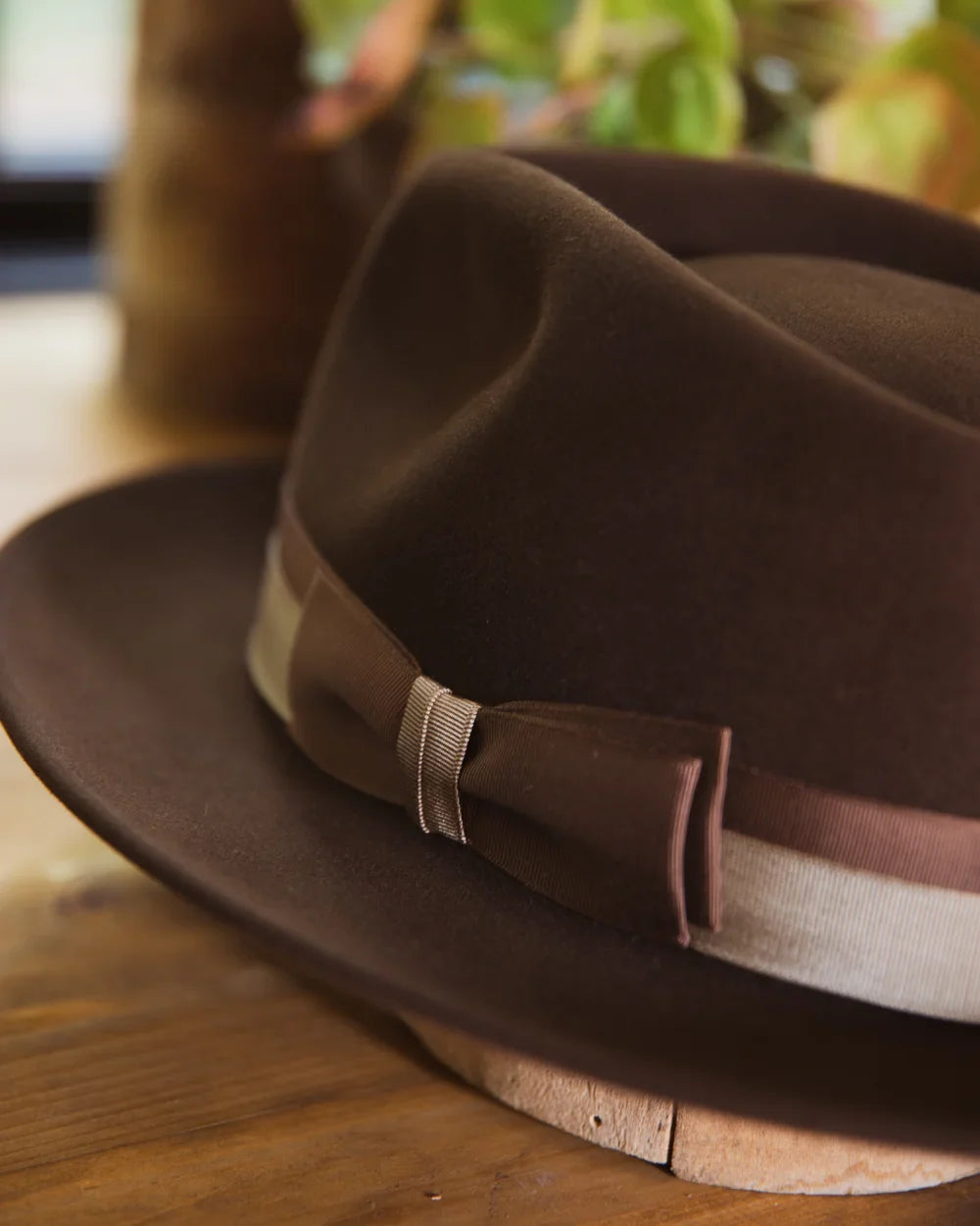 Bespoke Handmade Fedora - Special hat band