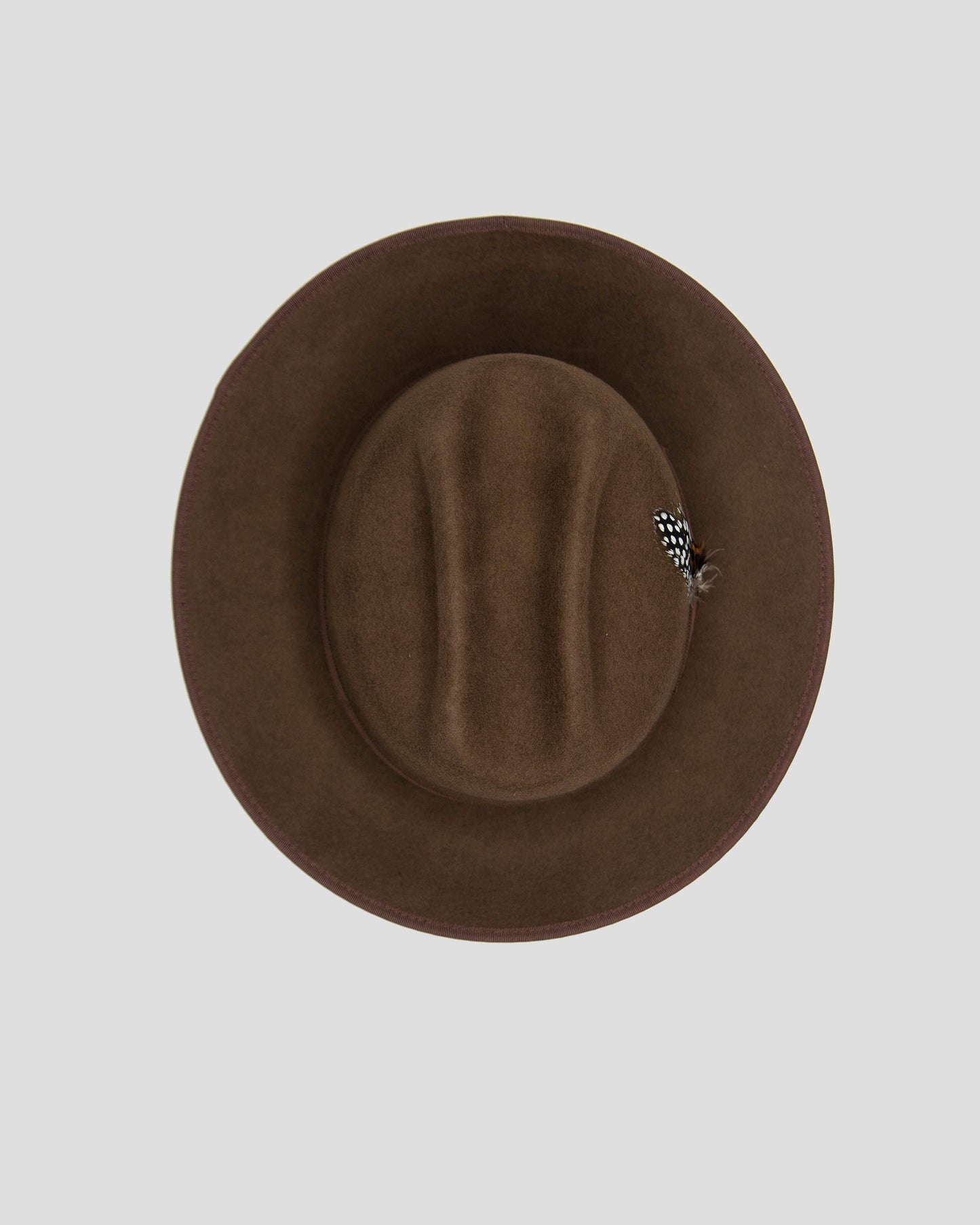 Miller Ranch Fedora - Chocolate