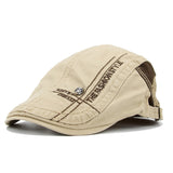 "M" Sun visor Duckbill Flat Cap