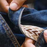 Retro Washed Denim Workwear Shorts