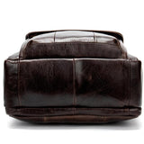 Men's Retro Casual Leather Business Handbag Crossbody Bag