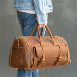Large Capacity Casual Durable Retro Travelling Handbag