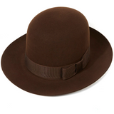 ADVENTURER / POET FUR FELT FEDORA HAT