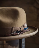 Lighter warm brown fedora