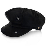 5 Colors - Shelby - Walrus Hat Wool Blend 8 Panel Newsboy Cap