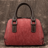 Mini Leather Floral Embossed Handbag