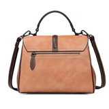 Full Cherry Blossom Embossed Leather Bag