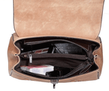 Full Cherry Blossom Embossed Leather Bag