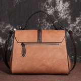 Full Cherry Blossom Embossed Leather Bag