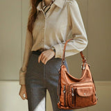 Jade Leather Vintage Bag