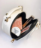 Mini Round Shaped Crossbody Bag For Woman