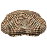 Eight Piece Cap Tweed-Crown Beige