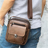 Large Capacity Vintage Leather Mini Shoulder Bags