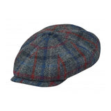 Vintage Cap Tweed-Grey/Blue/red