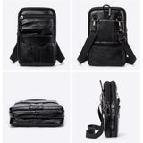 Men's High Quality Crossbody Bag Leather Shoulder Bag