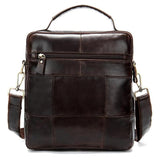 Men's Retro Casual Leather Business Handbag Crossbody Bag