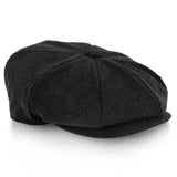 5 Colors - Shelby - Walrus Hat Wool Blend 8 Panel Newsboy Cap