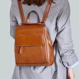 Handmade leather Vintage backpack