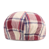 "NY-Parker" Newsboy Plaid Cap