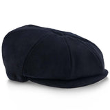 5 Colors - Shelby - Walrus Hat Wool Blend 8 Panel Newsboy Cap