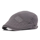 Mix Style Grid Flat Cap