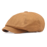 "NY Pump" Newsboy Cotton Cap