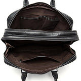 Men's Leather Crossbody Bag Large Capacity 14 Inch Computer Bag Business Handbag