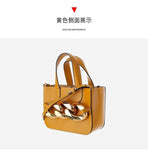 French minority Design Handbag thick chain Single Shoulder Bag Messenger Bag female