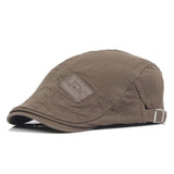Mix Style Grid Flat Cap