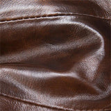 Genuine Leather Retro Large Capacity Shoulder Bag Crossbody Bag