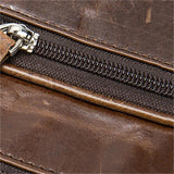 Genuine Leather Large-Capacity Handbag Business Outdoor Crossbody Bag