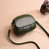 Women's versatile one-shoulder messenger soft leather handbags