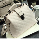 Fashion retro women's handbag single shoulder rhomboid bag