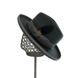 New Arrival Fur Felt Fedora-Gray