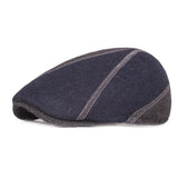 "Dalkey" Earmuffs Wool Flat Cap
