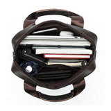 Waterproof Business Simple Style Chunky Sling Shoulder Bag Trip Leather Crossbody Bag