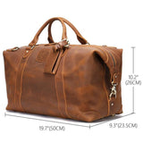 Large Capacity Casual Durable Retro Travelling Handbag
