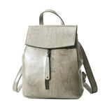 Genuine leather Cowhide Women's bags Backpack