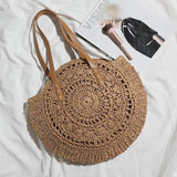 Ladies Bohemian Beach Vacation Large Capacity Shoulder Bag
