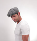 5 Colors - Shelby - Walrus Hat Wool Blend 8 Panel Newsboy Cap