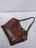 Ladies Vintage Oil Wax Leather Shoulder Bag