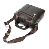 Waterproof Business Simple Style Chunky Sling Shoulder Bag Trip Leather Crossbody Bag