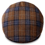 BROWN COUNTRY WOOL FIDO FLAT CAP