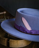 Light purple Pork Pie hat