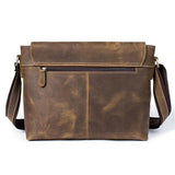 High Quality Retro Leather Casual Messenger Bag Shoulder Bag