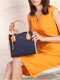 Ladies Casual Retro Fashion Stitching Shoulder Bag Messenger Bag