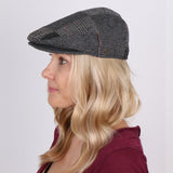 Tribeca - Walrus Hats Grey Tweed Patchwork Ivy Cap